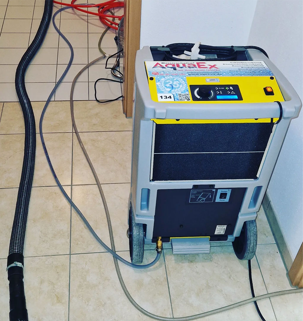 Bautrocknung durch AquaEx