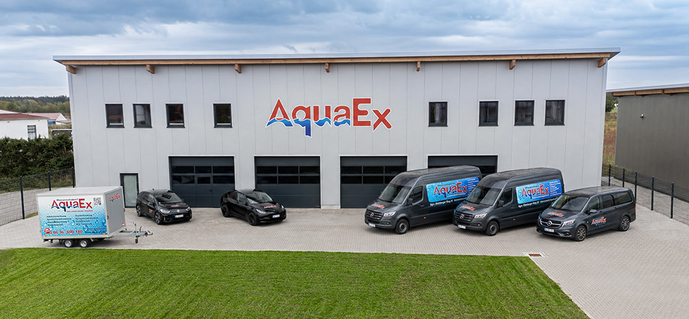 AquaEx Servicefahrzeug mit Trocknungs- und Sanierungstechnik